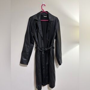 T Tahari Faux Leather Jacket
